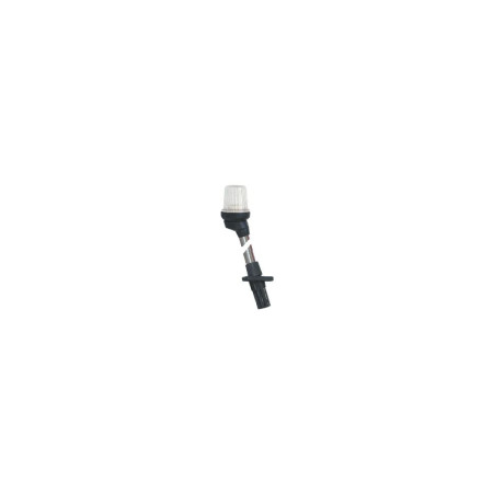LALIZAS Feu tout horizon noir sur hampe téléscopique 54cm ma