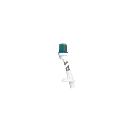 LALIZAS Feu tricolore blanc sur hampe amovible 54cm