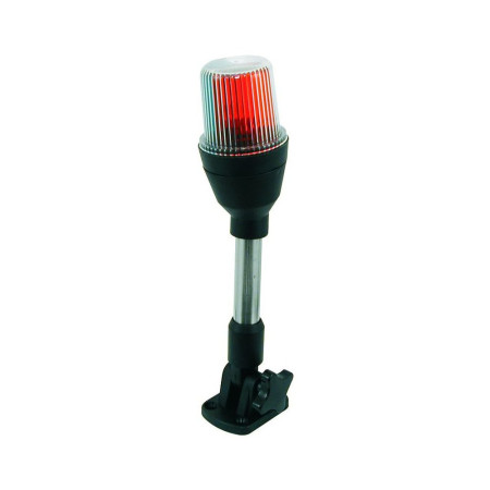 Feu tricolore sur hampe rabattable 23cm