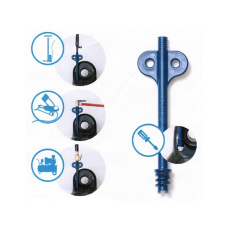 DAN FENDER Kit valve + adaptateur de gonflage