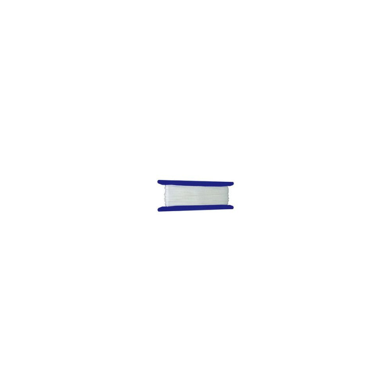 LIROS Garcette blanche Ø3mm 30m