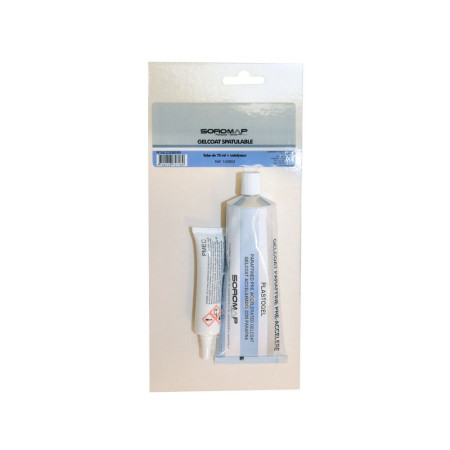 SOROMAP Gelcoat tube 75mL bleu marine + catalyseur