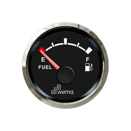 Jauge Silverline carburant NMEA2000 - noir