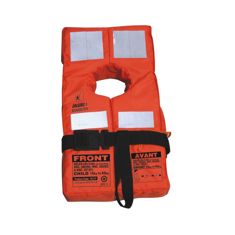LALIZAS Brassière Advanced SOLAS enfant 15 - 43Kg