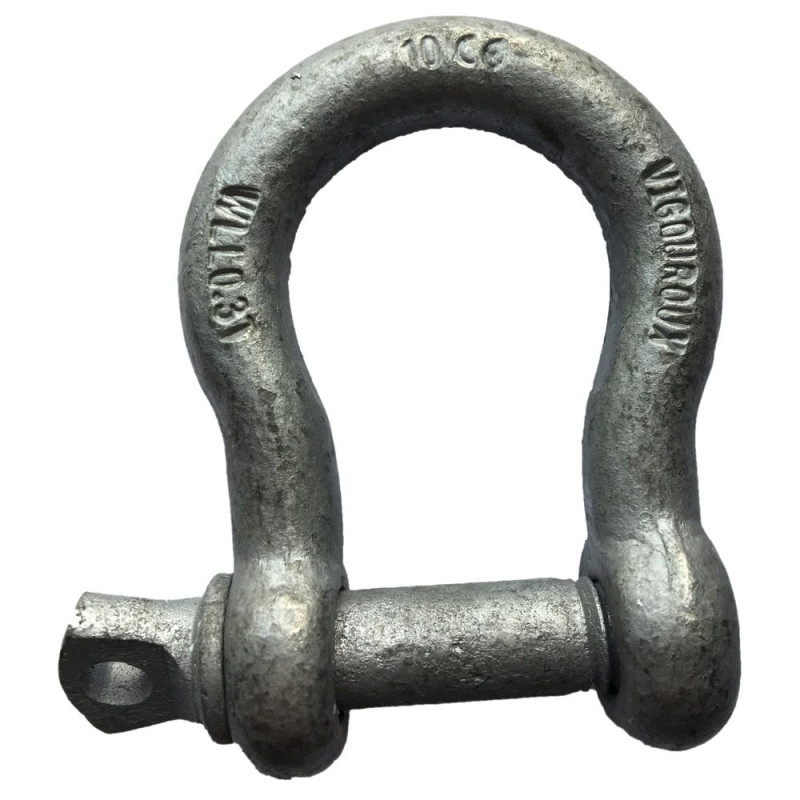 Manille lyre galva marquée Ø18mm-VRAC-