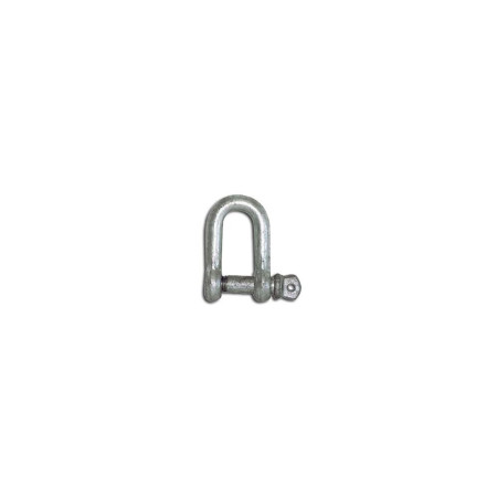 Manille droite galva marquée Ø14mm vrac
