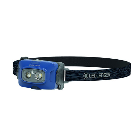 LEDLENSER Lampe frontale rechargeable HF4R bleue