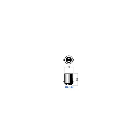 MANTAGUA Ampoule LED BA15D blanc neutre dif. 360°