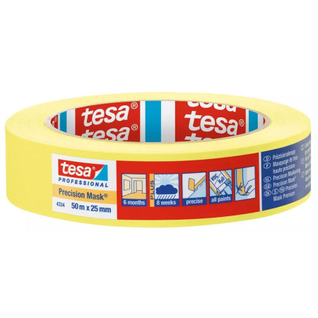 TESA RUBAN ADHÉSIF DE PRÉCISION 50 m x 25 mm