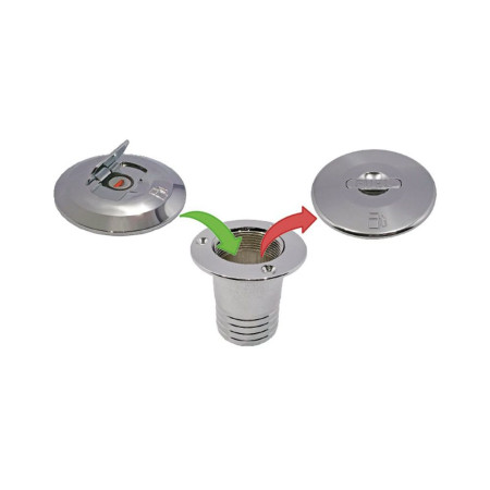 Foresti Capot avec serrure pour nables à essence