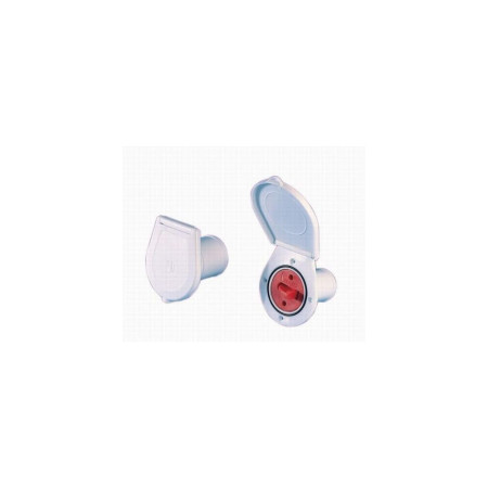 NUOVA RADE Nâble diesel Ø38mm plastique blanc avec cache