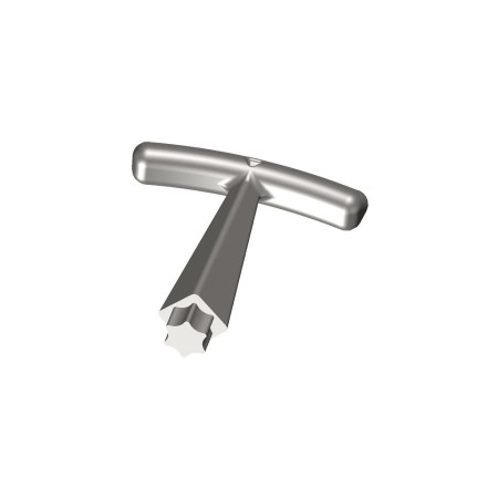 Clef de nable en Té exalobée (petite empreinte étoile) Alu B