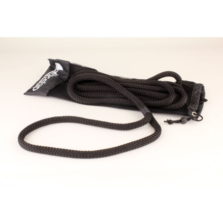 LIROS Amarre Handy Elastic 18mm noire longueur 6m
