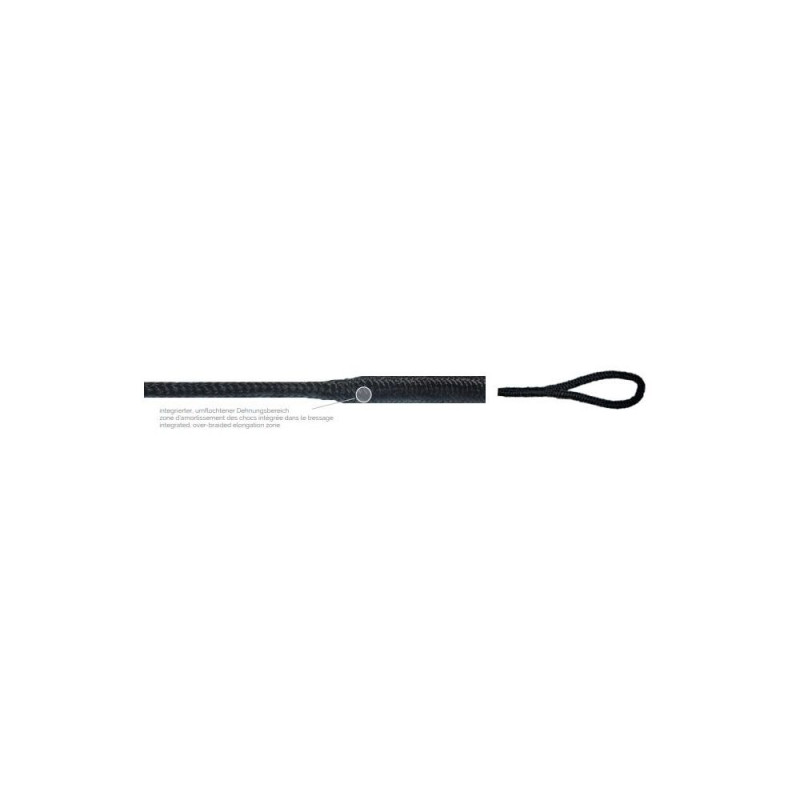 Amarre Polyester avec amortisseur ø 18 mm -lg 6m