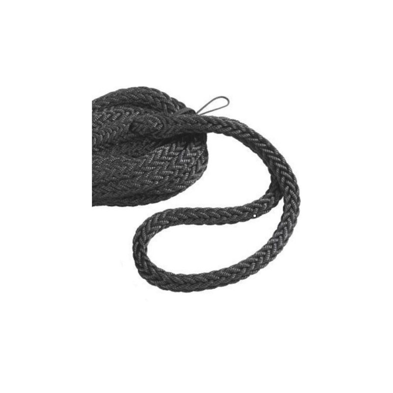 LIROS Amarre Moorex noire Ø12mm - 10m