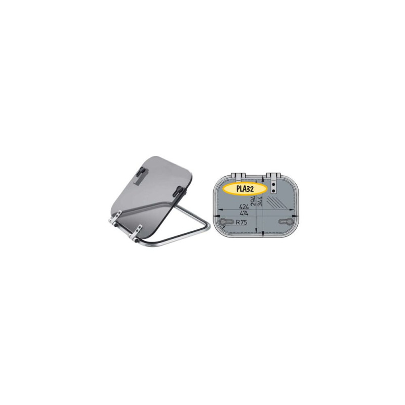 VETUS Panneau de pont planus 474 x 344 mm