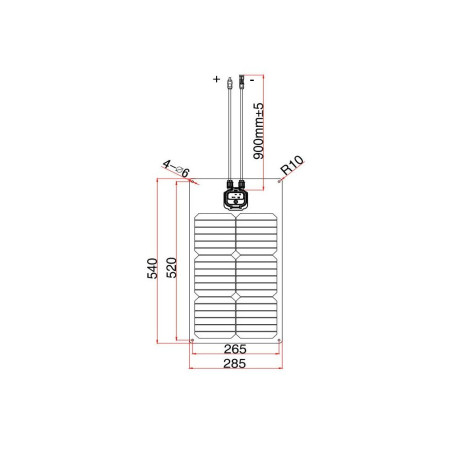 GALIX PANNEAUX SOLAIRES 20W