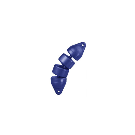 PLASTIMO Pare-battage articulé bleu 12x48cm