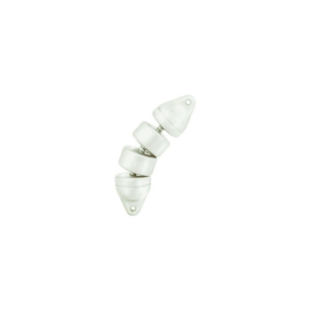 PLASTIMO Pare-battage articulé blanc 15x60cm