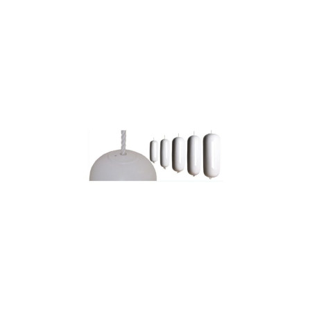 MAJONI Pare battage traversant blanc 15x43cm