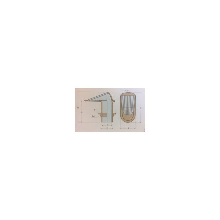 GUIDI Prise eau de mer 2000 bronze 1"1/2 VRAC