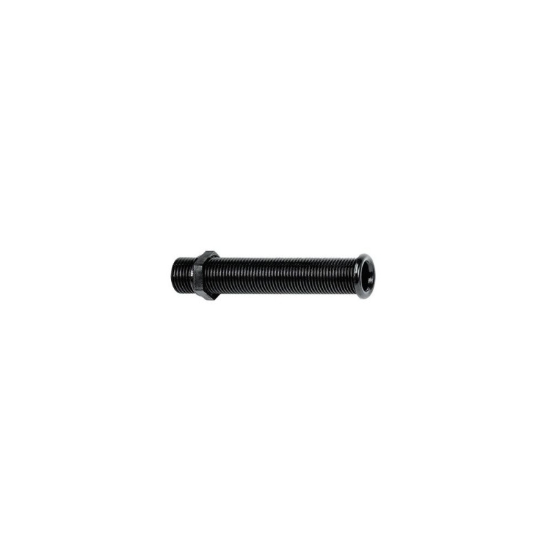 OSCULATI Sortie de coque noir Ø22mm - Filet Ø30mm