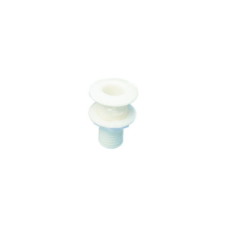 NUOVA RADE Sortie de coque blanche Ø30mm Fileté sur 55mm