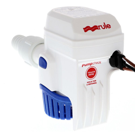 RULE 1100 Pompe de câle automatique 12V 70,8L/min