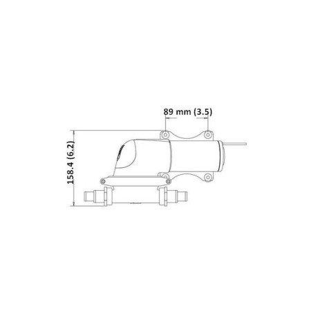 JABSCO Pompe de cale à membrane 50880 - 12V