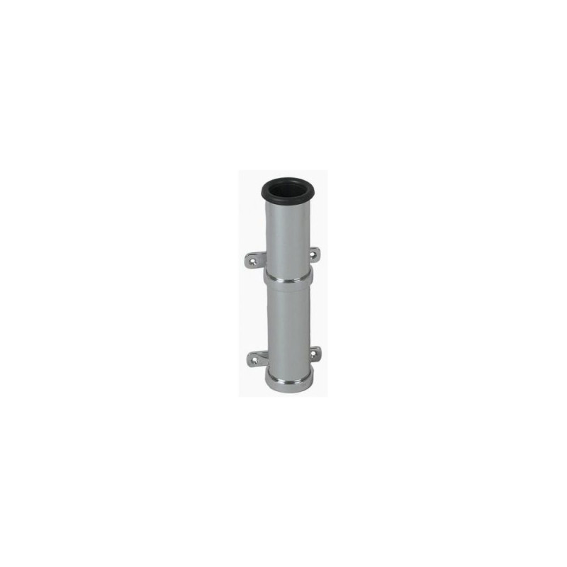 FORESTI Porte canne laiton chromé sur cloison Ø40mm