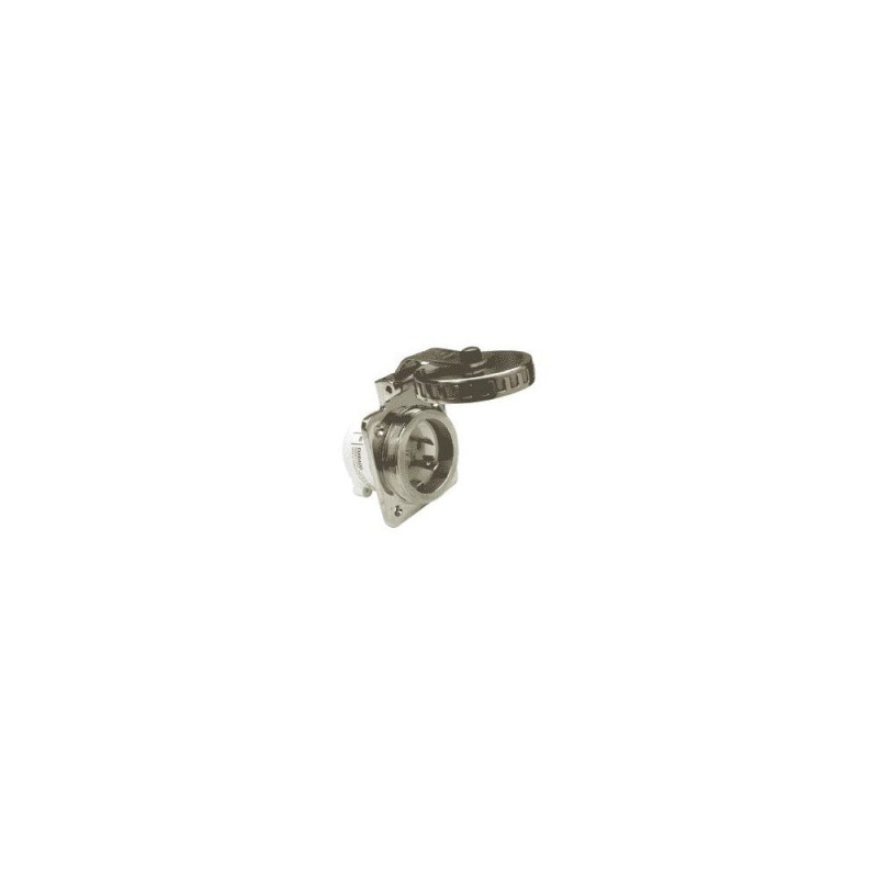 HUBBELL Socle 32A CE inox