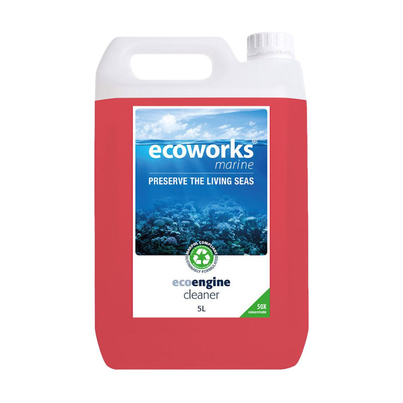 ECOWORKS MARINE Nettoyant cale moteur 5L