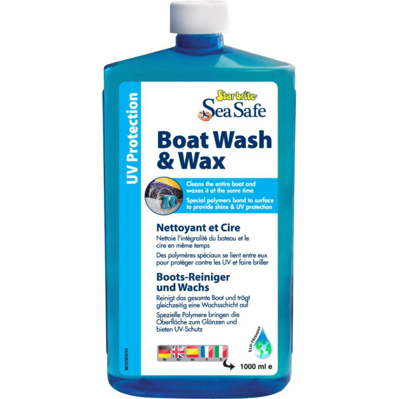 STAR BRITE Sea Safe Shampoing et cire 1L