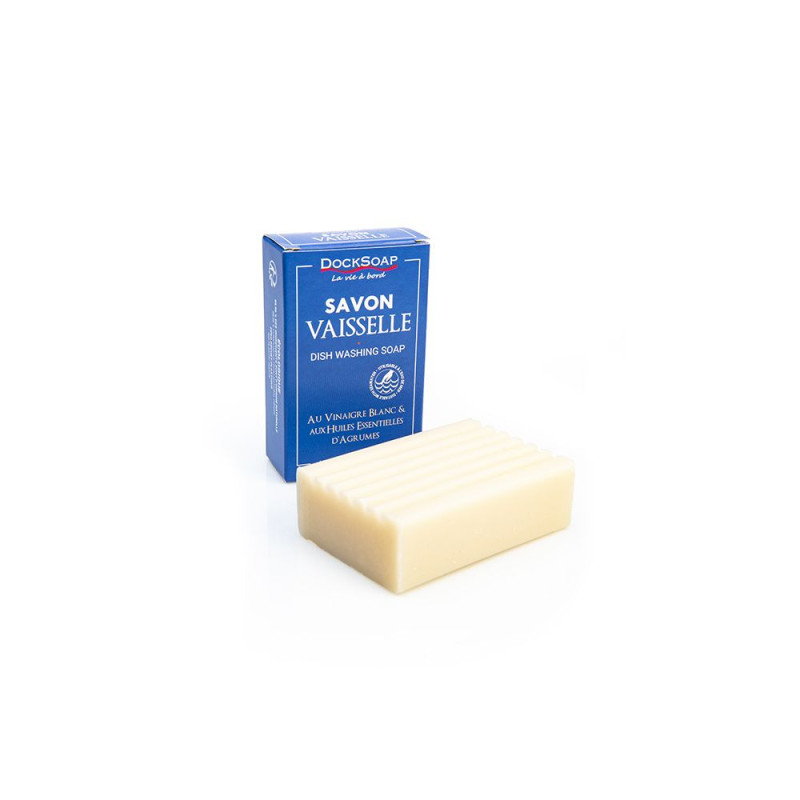DOCKSOAP Savon vaisselle solide mer au vinaigre blanc