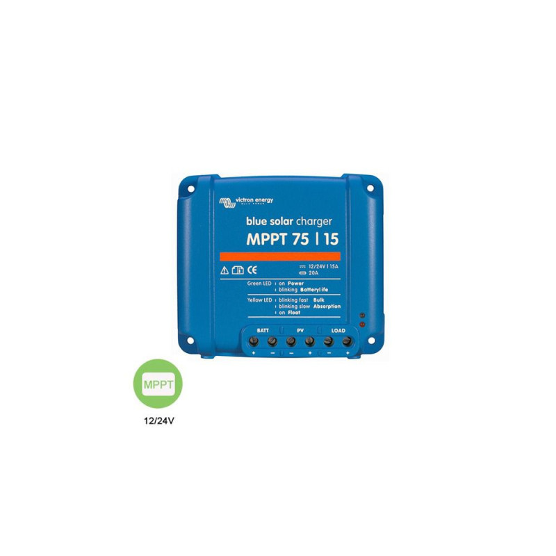 VICTRON Régulateur BlueSolar MPPT 12/24V - 75V / 10A