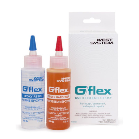 WEST SYSTEM Kit de résine epoxy G/Flex 650 236ml