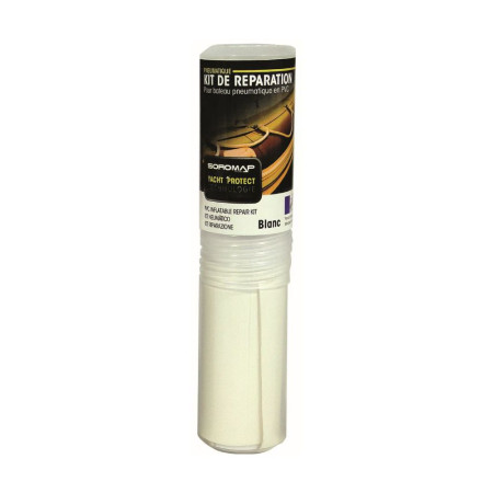 Kit de réparation pneumatique PVC blanc