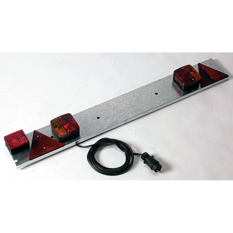 Rampe de signalisation metal 7,5m 7 plot