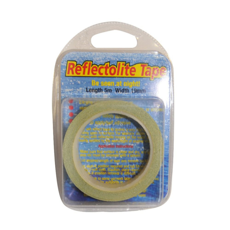 CC MARINE Bande réflechissante 5M x 19MM - Blanc