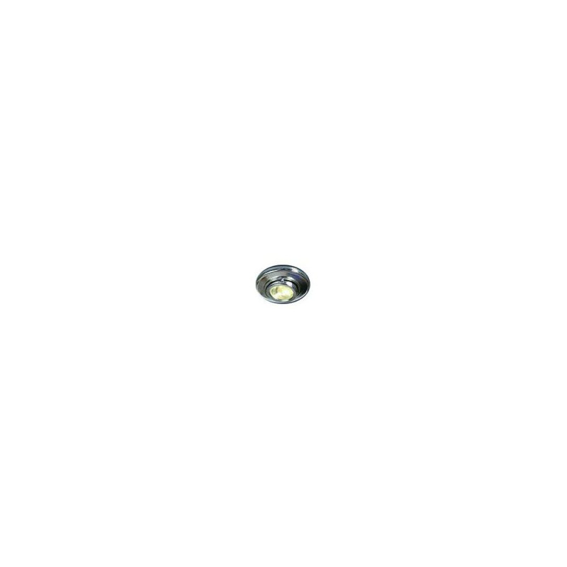 Spot halogène encastré orientable / rond - blanc