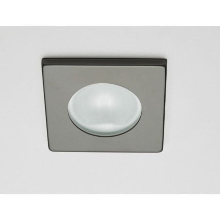 Spot carré RAY à Led lumière blanche chaude inox poli