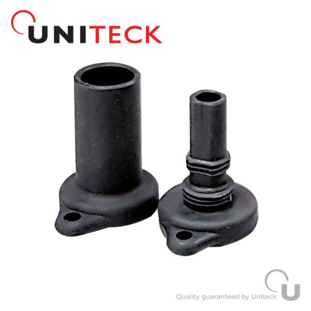 UNITECK Bouchons pour connecteurs MS4 mâle et femelle