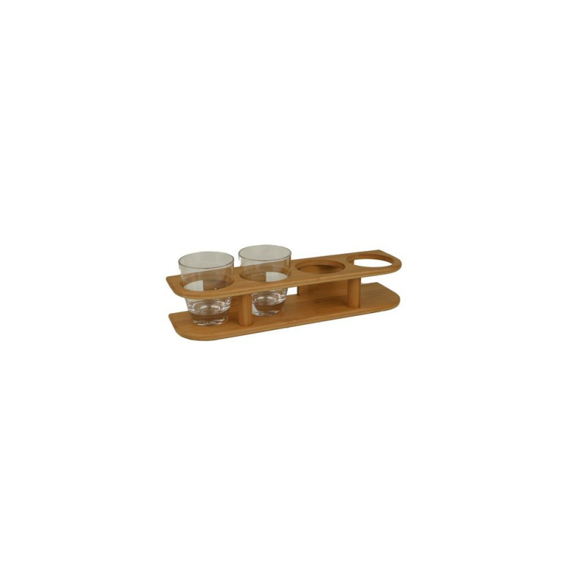 BAMBOO MARINE Support 4 verres Ø77mm