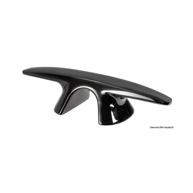 OSCULATI Taquet en Inox noir 205 mm