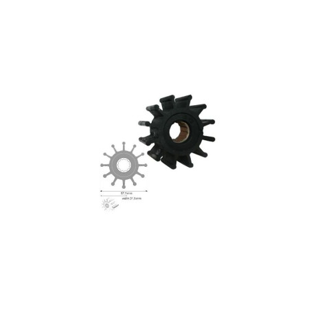 JOHNSON Turbine Ø ext 57.1mm - ep. 31.5mm F5 09-1027B