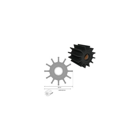 JOHNSON Turbine Ø ext 95mm - ep. 88.5mm F9 09-814B