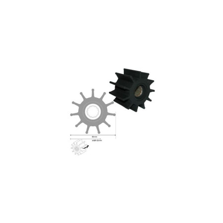 JOHNSON Turbine Ø ext 95mm - ep. 63mm F8 09-819B