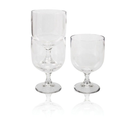 COULEUR MER Verre Java empilable Tritan? incolore