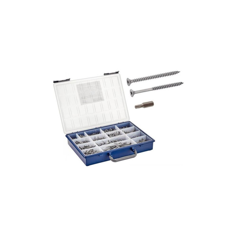 MARINOX Coffret Vis bois Torx inox A4