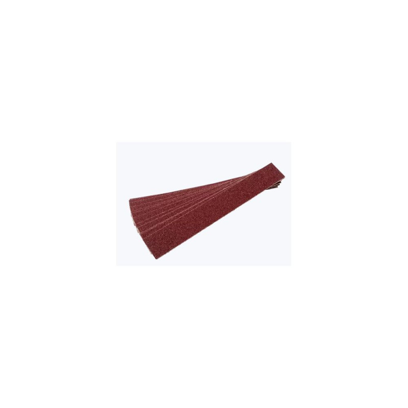 Lot de 10 feuilles d'abrasif autocollant pour cale à poncer